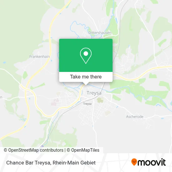 Chance Bar Treysa map