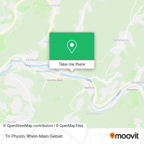 Tri Physio map