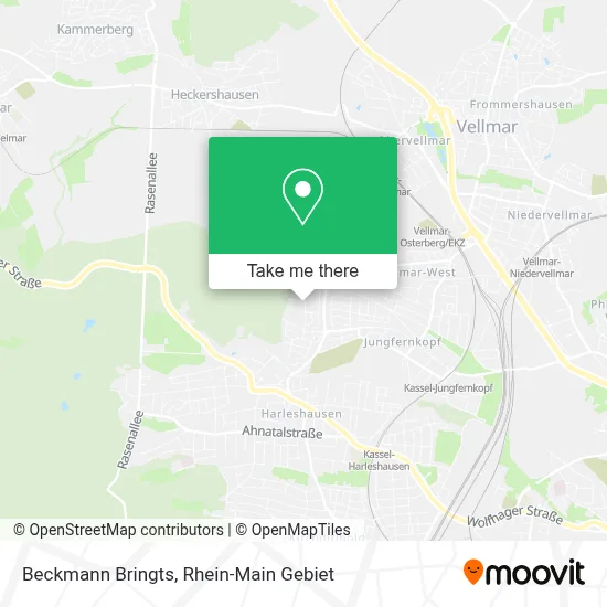 Beckmann Bringts map