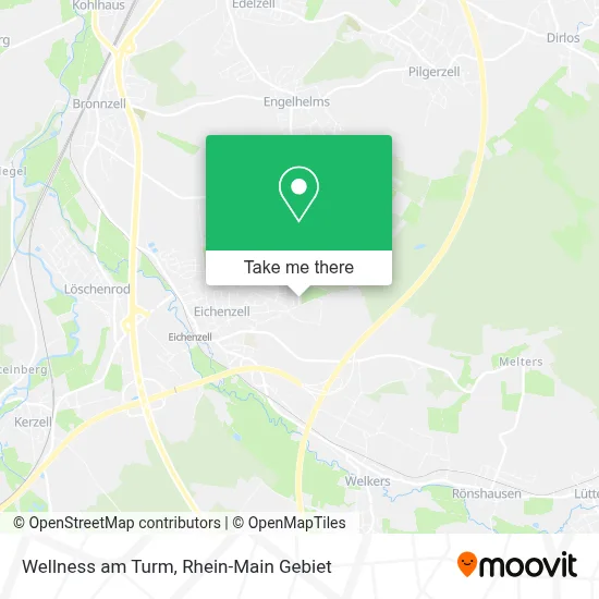 Wellness am Turm map