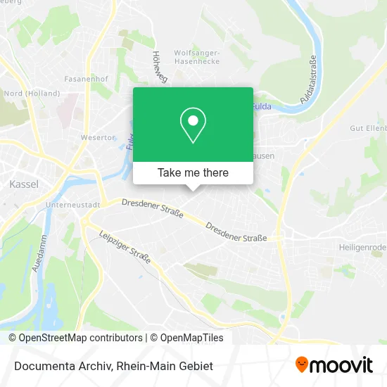 Documenta Archiv map