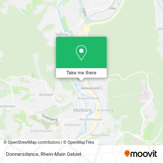 Donnersdance map