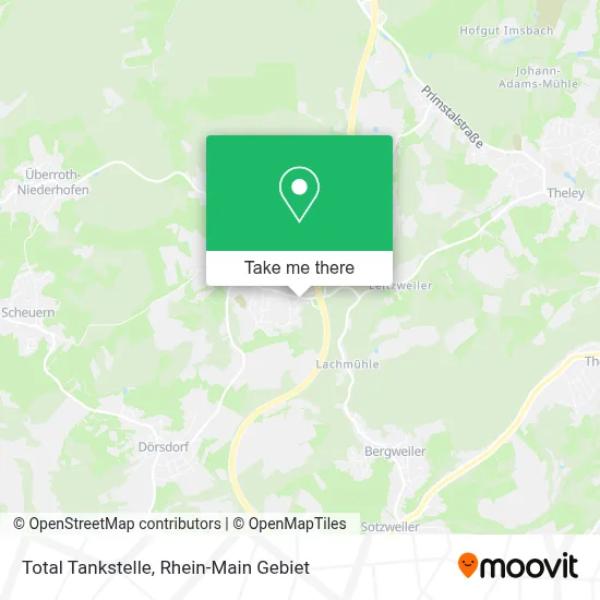 Total Tankstelle map