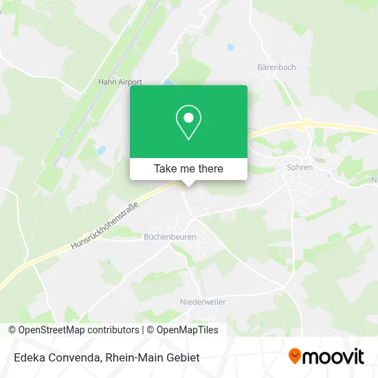 Edeka Convenda map