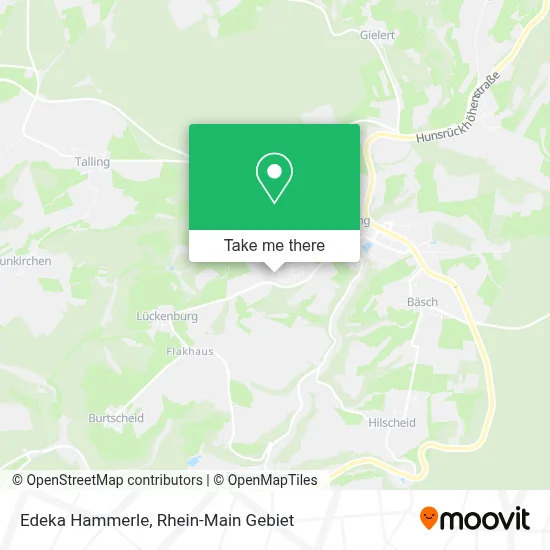 Edeka Hammerle map