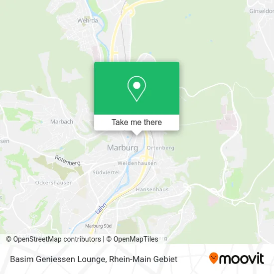 Basim Geniessen Lounge map