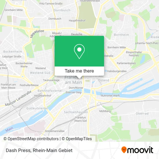 Dash Press map