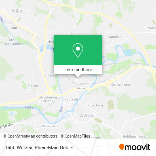 Ditib Wetzlar map