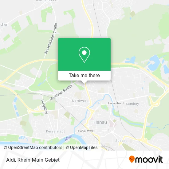 Aldi map