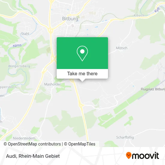 Audi map