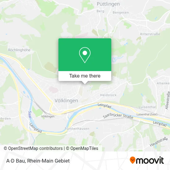 A-D Bau map