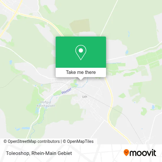 Toleoshop map