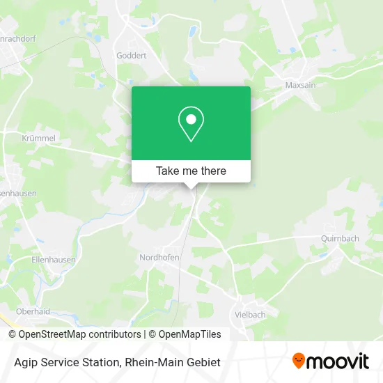 Agip Service Station map