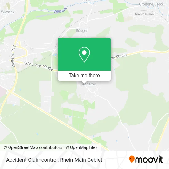 Accident-Claimcontrol map