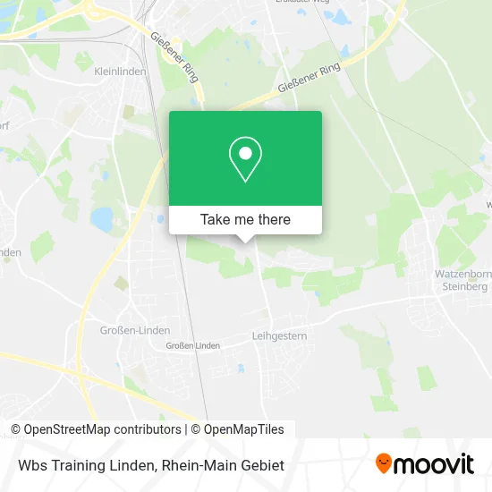 Wbs Training Linden map
