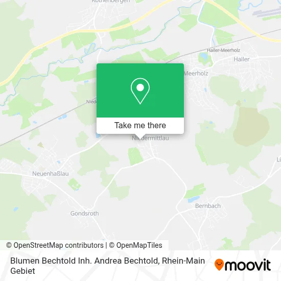 Blumen Bechtold Inh. Andrea Bechtold map