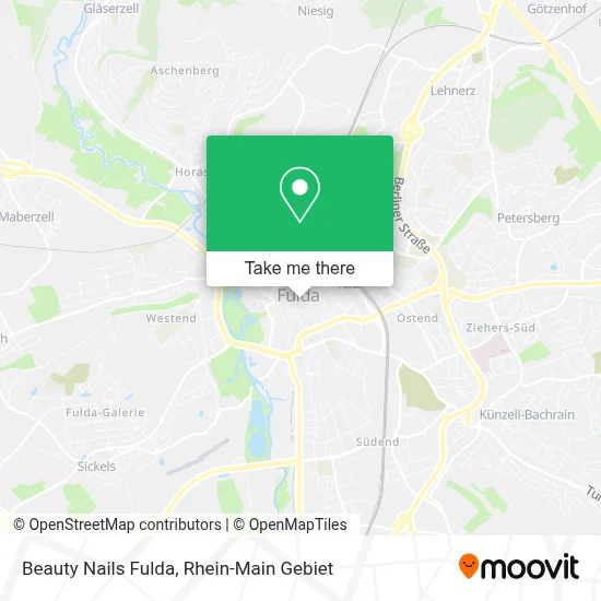 Beauty Nails Fulda map