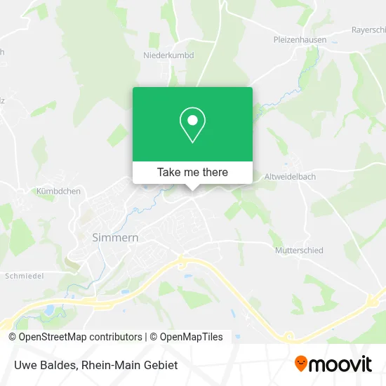 Uwe Baldes map