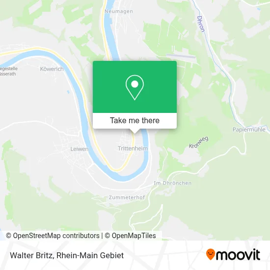 Walter Britz map