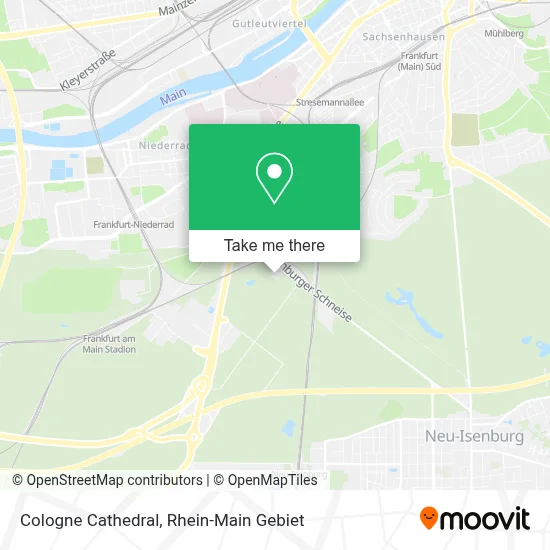 Cologne Cathedral map