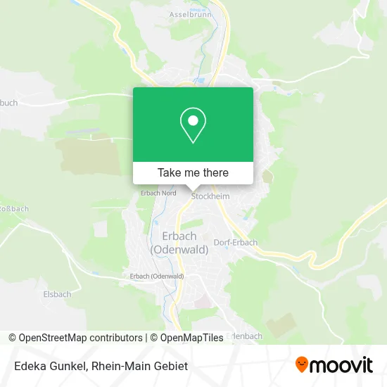 Edeka Gunkel map
