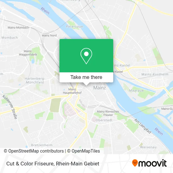 Cut & Color Friseure map