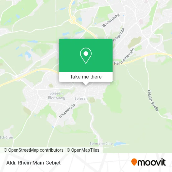 Aldi map