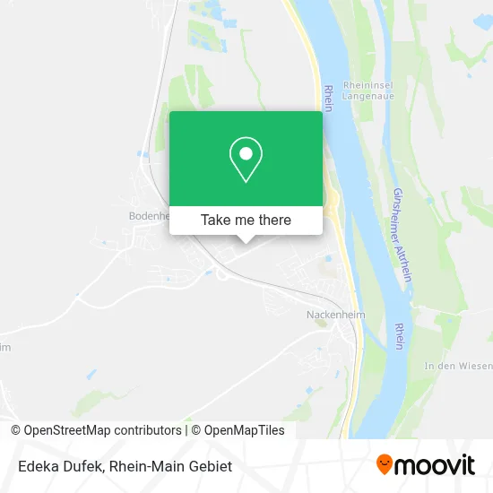 Edeka Dufek map