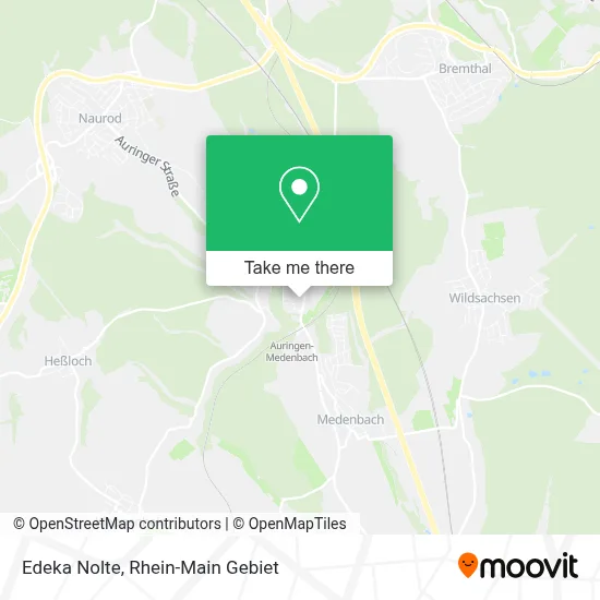Edeka Nolte map