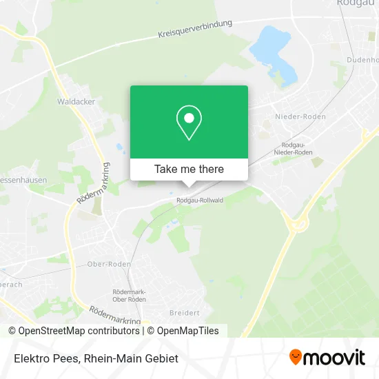 Elektro Pees map