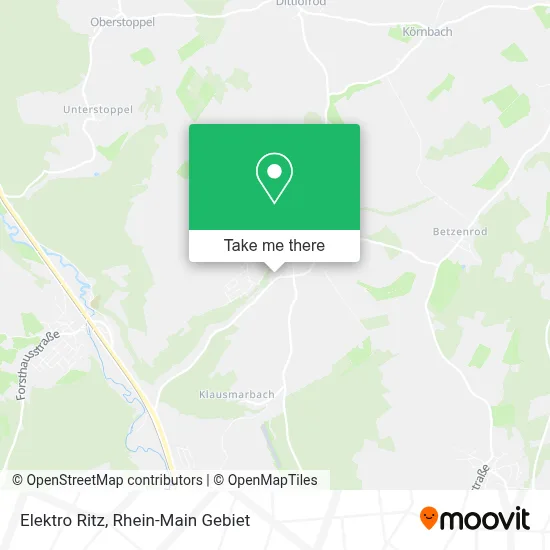 Elektro Ritz map