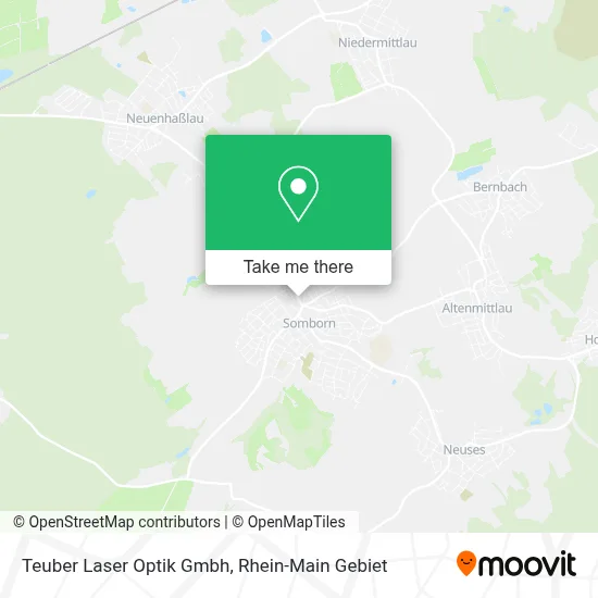Teuber Laser Optik Gmbh map