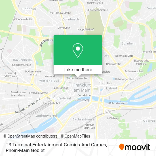 T3 Terminal Entertainment Comics And Games map