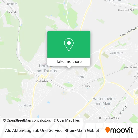 Als Akten-Logistik Und Service map