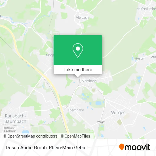 Desch Audio Gmbh map