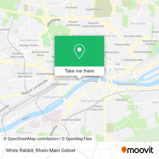 White Rabbit map