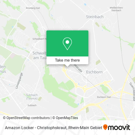 Amazon Locker - Christophskraut map