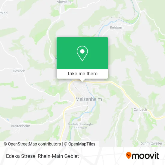 Edeka Strese map