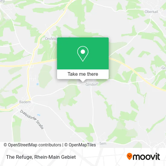 The Refuge map