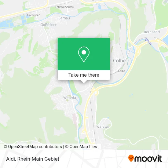 Aldi map