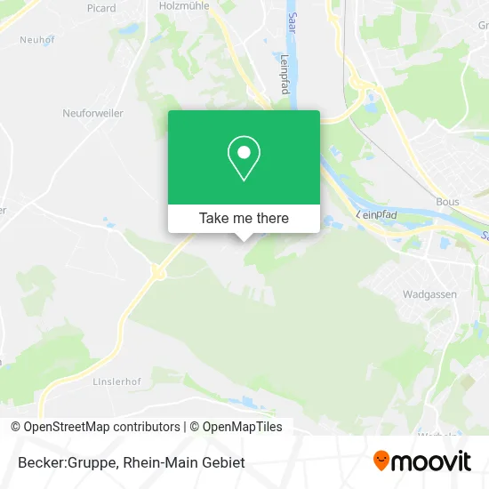 Becker:Gruppe map