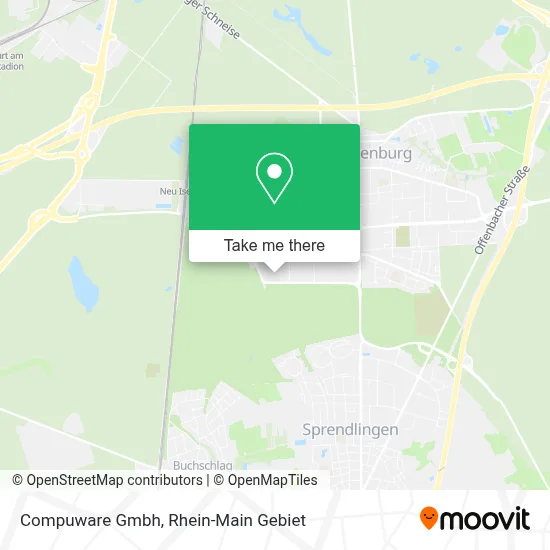 Compuware Gmbh map