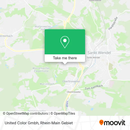 United Color Gmbh map