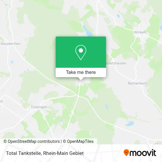 Total Tankstelle map