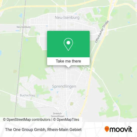 The One Group Gmbh map