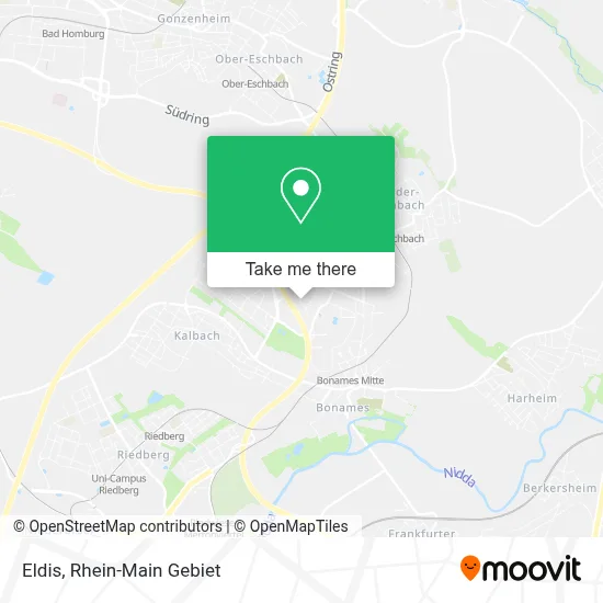 Eldis map