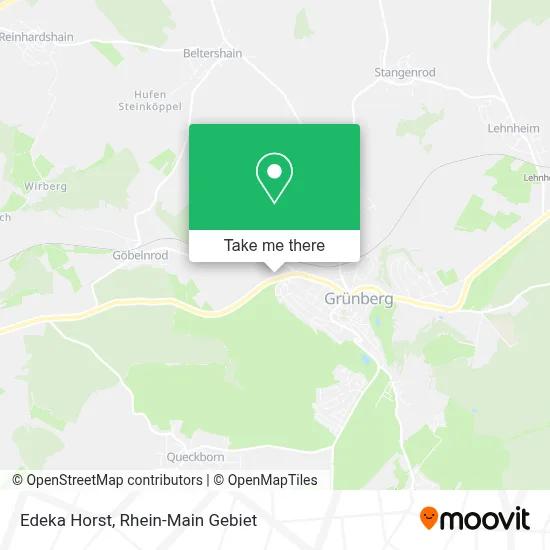 Edeka Horst map