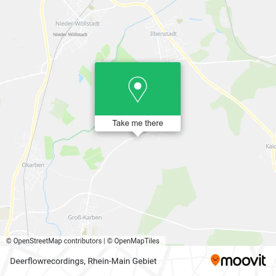 Deerflowrecordings map