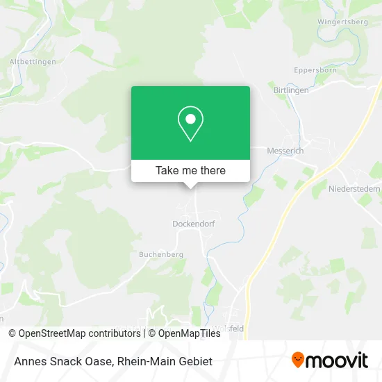 Annes Snack Oase map