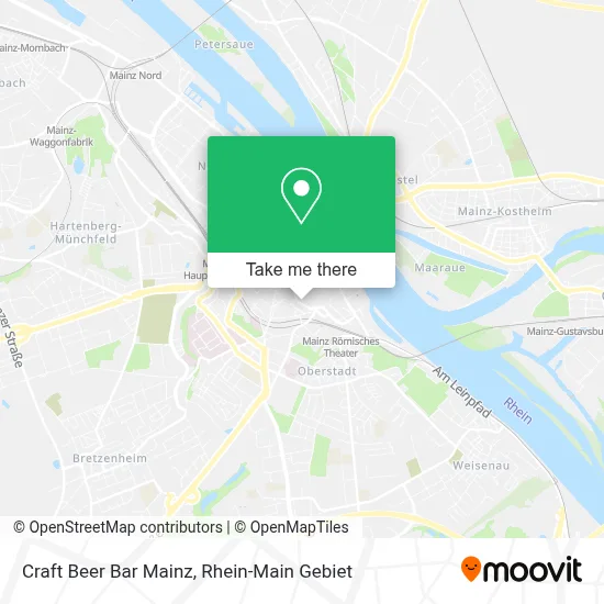 Craft Beer Bar Mainz map